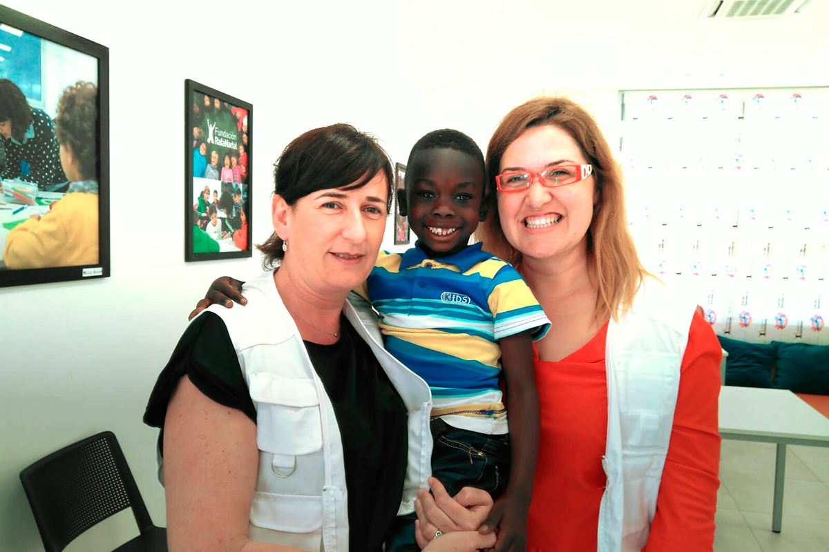 Campaña de salud visual «La Mirada Local» en los centros Fundación Rafa Nadal y Naüm